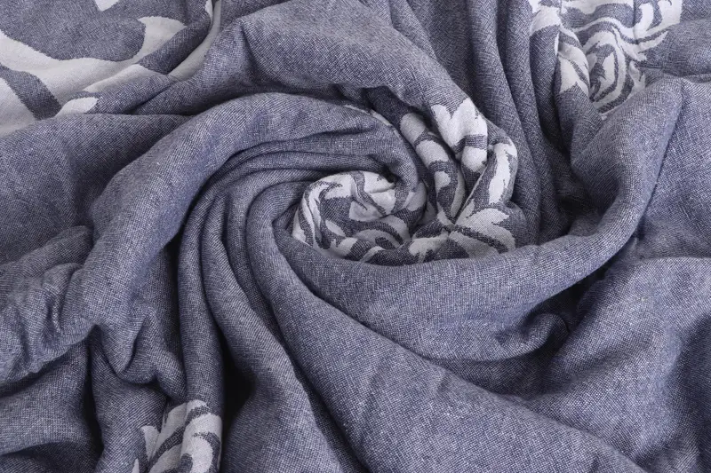 Boho Throw Blankets, Housewarming Gift, 96x76 Cotton Baroque Towel, Bachelorette Party Gifts For Bride, Valentines Day Gift, Bridal Shower Gift - 8