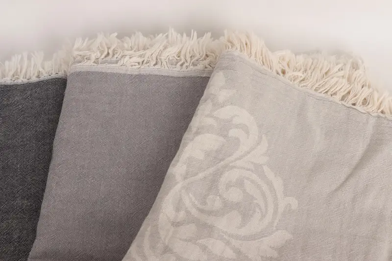 Boho Throw Blankets, Housewarming Gift, 96x76 Cotton Baroque Towel, Bachelorette Party Gifts For Bride, Valentines Day Gift, Bridal Shower Gift - 6