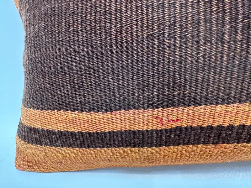 Outdoor Patio Pillow, 12x24 Orange Pillow Sham, Colorful Pillow, Aztec Cushion Case, Kilim Pillow, Antique Pillows, Pillow for Couch, Cushion Cover - 2