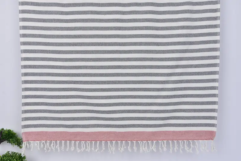 Guest Towel, Employee Gifts, Custom Wedding Gifts, Personalized Turkish Towel, Beach Towel Bulk, 68x40 Cotton Striped Terry Towel, Gifts For Him - 7