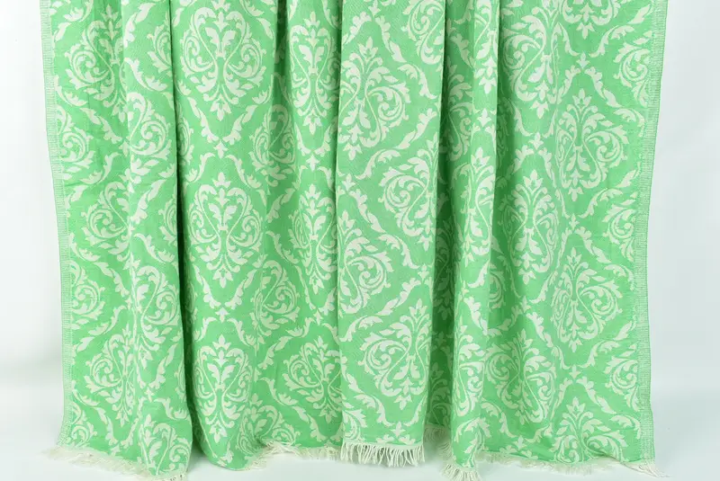 Handwoven organic Turkish towel for spa, Bridesmaid Gifts, 68x36 Cotton Baroque Towel, Sand-free towel, Bathroom Towel, Monogrammed Beach Towel - 8