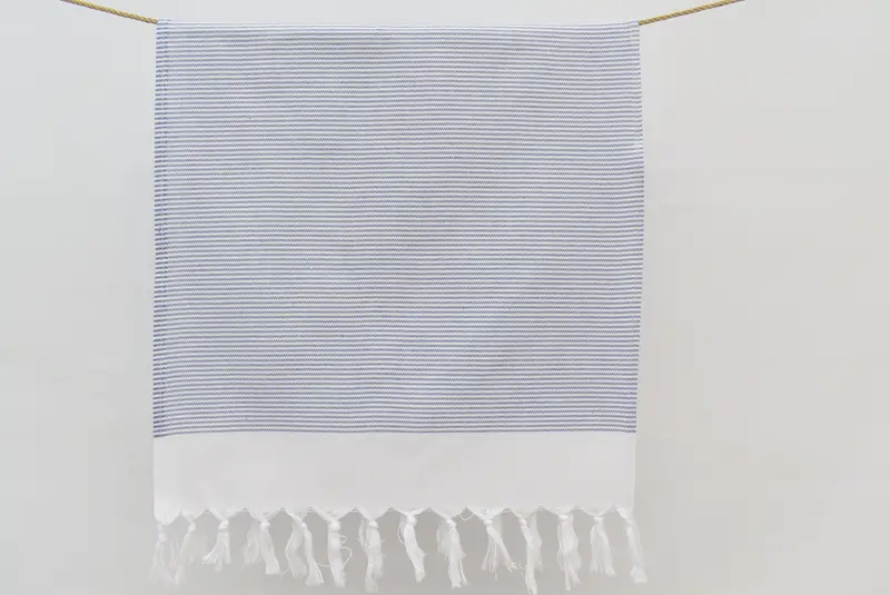 Wedding Gift, Personalized Gift, Monogram Towels, 40x18 Cotton Striped Towel, Wedding Hand Made Gift, Spa Towel, Small Bath Towels, Home Decor Towel - 8