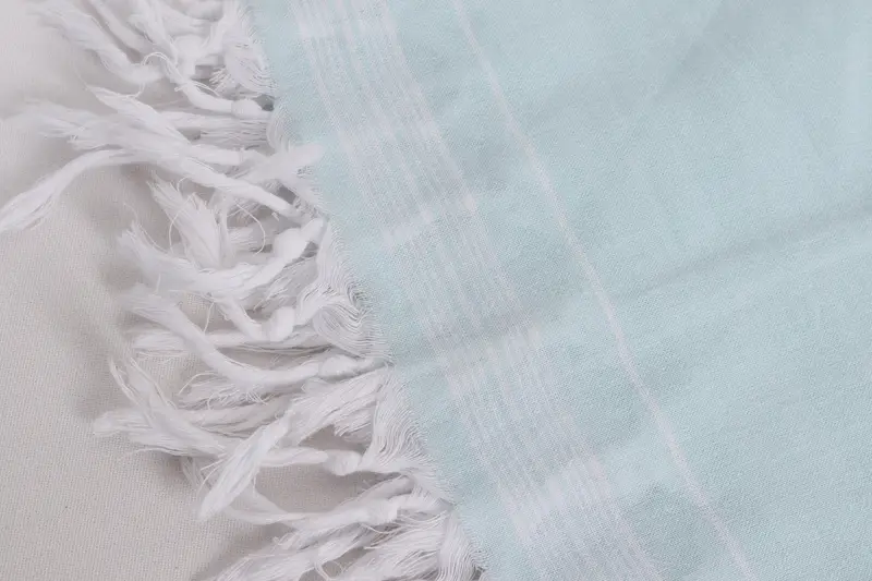 Personalized Blanket, Throw Blanket Couch, Turkish Beach Blanket, Unique Gift, Bedspread, Large Beach Towel Personalized, 92x56 Cotton Striped Towel - 7