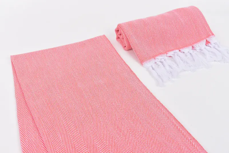36x18 Cotton Herringbone Towel, Monogram Hand Towel, Gift For Her, Monogram Kitchen Towel, Turkish Hand Towel, Wedding Hand Made Gift, Turkish Towel - 7