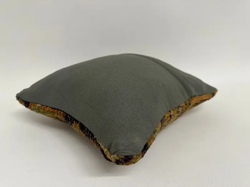 Cushion, 12x12 Orange Cushion Case, Home Decor Pillow, Wholesale Cushion, Boho Pillow Sham Cover, Accent Throw Cushion, Antique Pillows - 7