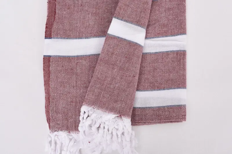 Large Turkish Towel, Lightweight Turkish towel for beach, Bath towel, Bachelor Gift, Turkish towel, Custom Name Towel, 70x40 Cotton Striped Towel - 8