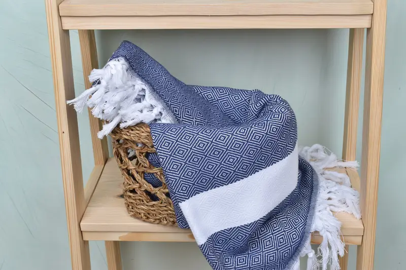 Luxury Turkish Bath Towel, Spa Towel, Pool Towels, 70x40 Cotton Diamond Towel, Custom Wedding Gift, Maid Of Honor Gift, Luxury towel, Custom Gift - 4