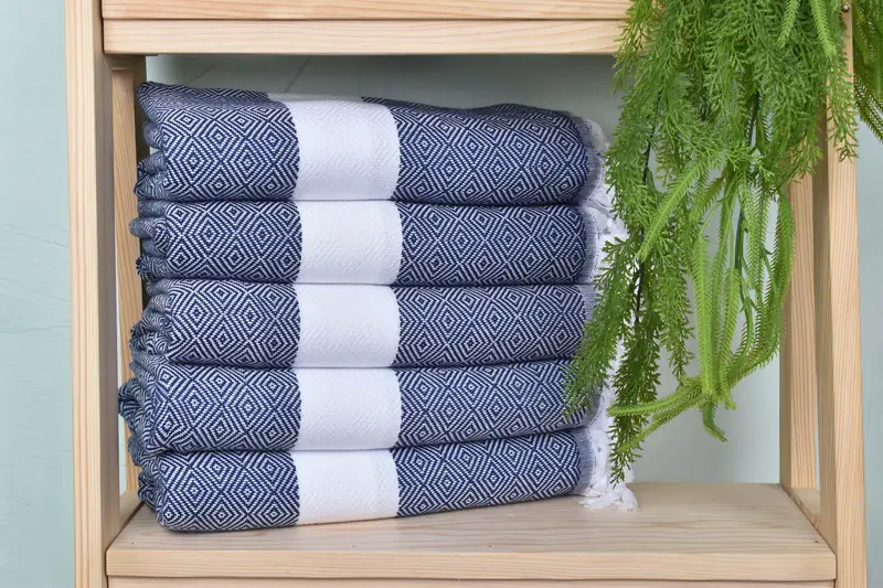 Luxury Turkish Bath Towel, Spa Towel, Pool Towels, 70x40 Cotton Diamond Towel, Custom Wedding Gift, Maid Of Honor Gift, Luxury towel, Custom Gift - 2