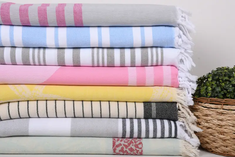 70x40 Cotton Set of 8 Towel, Wedding Gift, Girls Weekend Favors, Personalized Turkish Towel, Wedding For Favor, Bachelorette Party Gifts Bridesmaids - 2