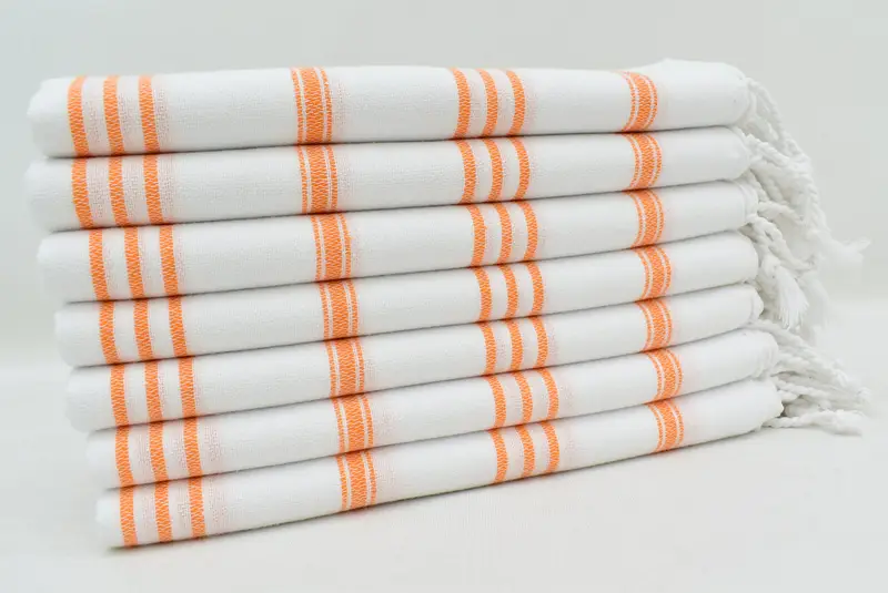 Türk Çay Havlusu, Bachelor Hediye, Bekarlığa Veda Havlusu, Monogram Mutfak Havlu, Spor Salları, Organik Havlu, 40x24 Pamuk Çizgili Havlu, Düğün Favorları - 4