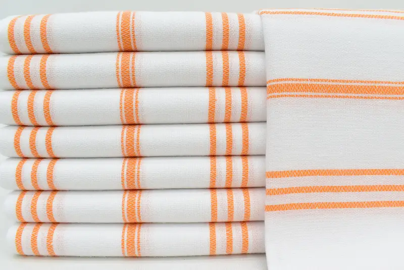 Türk Çay Havlusu, Bachelor Hediye, Bekarlığa Veda Havlusu, Monogram Mutfak Havlu, Spor Salları, Organik Havlu, 40x24 Pamuk Çizgili Havlu, Düğün Favorları - 1