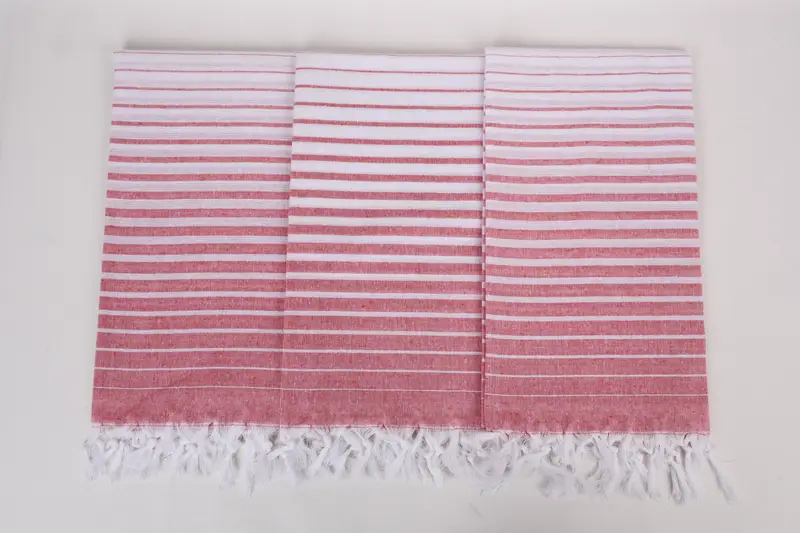 70x40 Cotton Striped Towel, Gift For Mom, Sand-resistant Turkish towel for travel, Sand-resistant towel, Beach Towel Bulk, Wedding Gifts Towel - 7