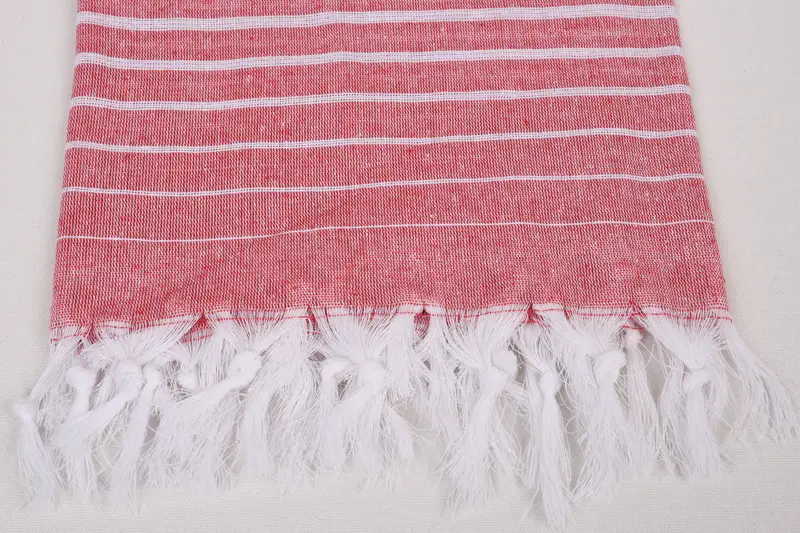 70x40 Cotton Striped Towel, Gift For Mom, Sand-resistant Turkish towel for travel, Sand-resistant towel, Beach Towel Bulk, Wedding Gifts Towel - 3