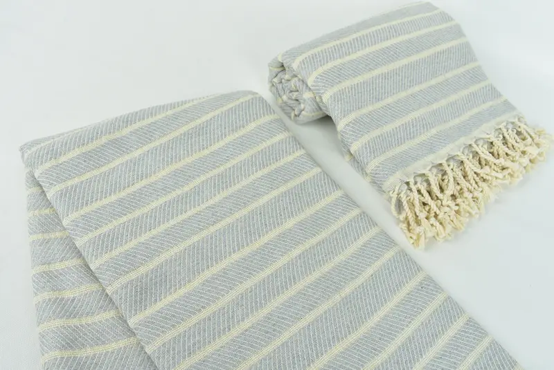 Travel towel, Bachelorette Party Gift, Yoga Towel, Bachelorette Party Gifts For Bride, Soft towel, 70x40 Bamboo Herringbone Towel, Christmas Favors - 7