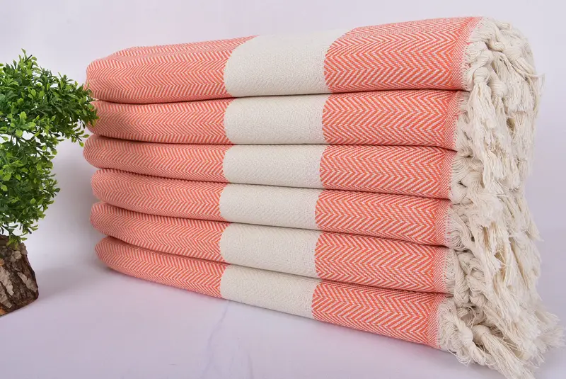 Bachelor Bachelorette Party Favors, Bachelorette Party Gifts Bridesmaids, 70x40 Cotton Herringbone Towel, Customized Towels, Peshtemal Towel - 3