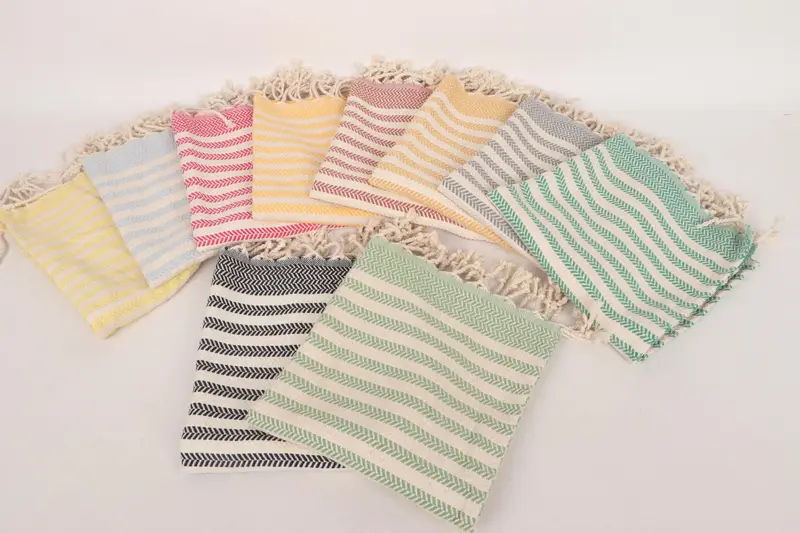 Gift For Her, Turkish Towel Hand Towel, Monogrammed Hand Towel, 40x18 Cotton Chevron Towel, Personalized Hand Towel, Bachelorette Party Gifts - 3