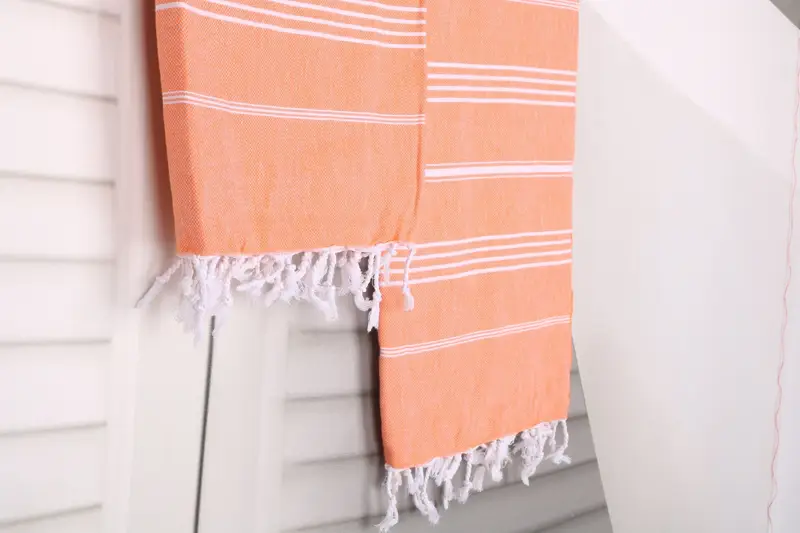 Custom Towel, 70x40 Cotton Striped Towel, Lightweight towel, Best Beach Towel, First Wedding Anniversary Gift, Boyfriend Christmas Gift - 8