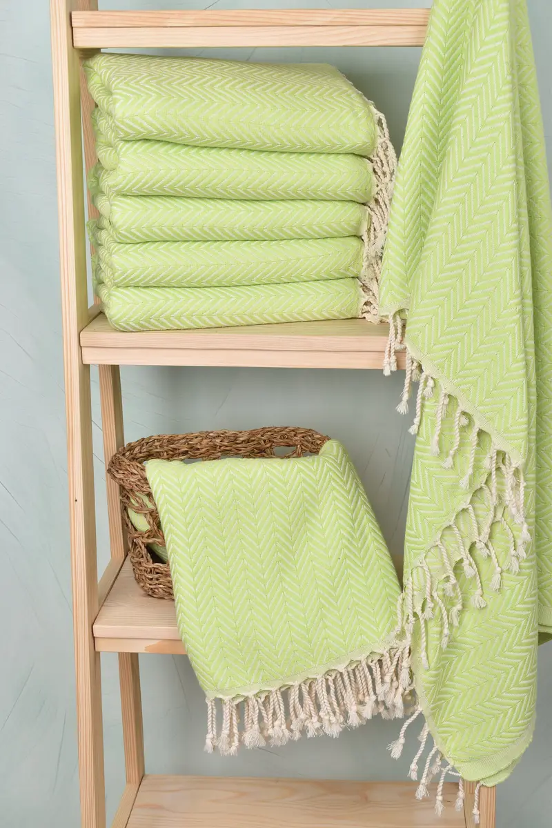 Organic Turkish towel, Beach Towel Bulk, Turkish Towel Beach, Luxury towel, Christmas Favors, 70x40 Cotton Zig zag Towel, Bachelorette Beach Towel - 3