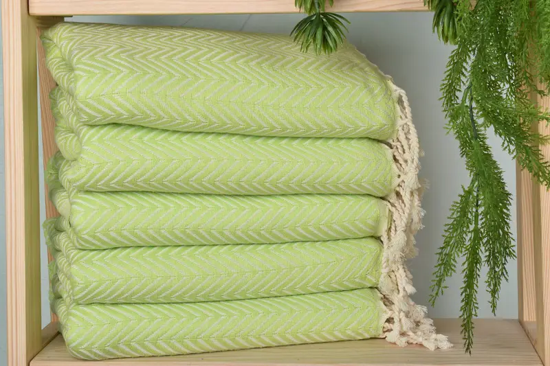 Organic Turkish towel, Beach Towel Bulk, Turkish Towel Beach, Luxury towel, Christmas Favors, 70x40 Cotton Zig zag Towel, Bachelorette Beach Towel - 2