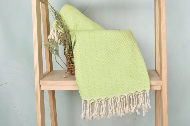 Organic Turkish towel, Beach Towel Bulk, Turkish Towel Beach, Luxury towel, Christmas Favors, 70x40 Cotton Zig zag Towel, Bachelorette Beach Towel - 4