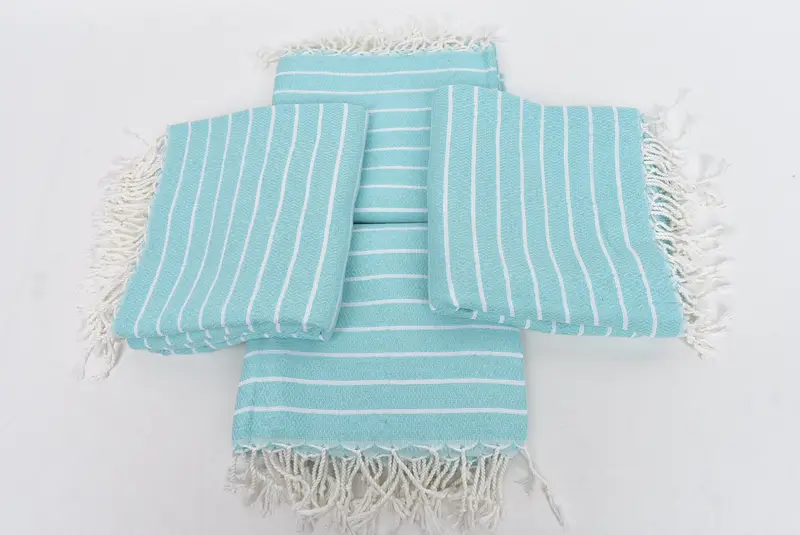 70x40 Cotton Striped Towel, Custom Name Towel, Pool Towels, Bridesmaid Gift Towel, Spa Gift Towel, Soft towel, Home Decor Gifts, Gift For Coworker - 6