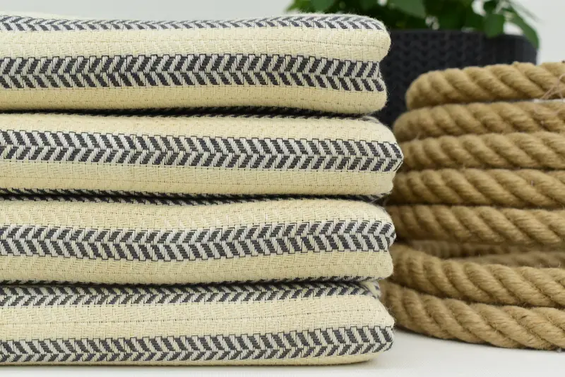 Eco-friendly Turkish peshtemal towel, Beach Towel Bulk, 70x40 Cotton Chevron Towel, Turkish Towel Beach, Custom Towel, Yoga Towel, Grandma Gift - 1