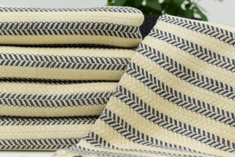 Eco-friendly Turkish peshtemal towel, Beach Towel Bulk, 70x40 Cotton Chevron Towel, Turkish Towel Beach, Custom Towel, Yoga Towel, Grandma Gift - 2