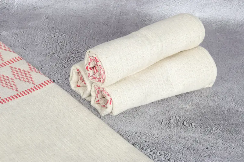 Memorial Gift, Bridesmaid Gifts, Best Friend Gift, 40x20 Linen Kilim Design Towel, Best Friend Wedding Gift, Monogrammed Hand Towel, Wedding Gift - 8