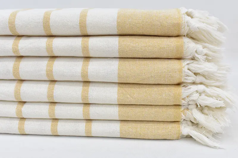 Towel With Name, Custom Hand Towel, 36x18 Cotton Striped Towel, Custom Name Towel, Wedding Gifts Towel, Personalized Dish Towel, Turkish Hand Towel - 1