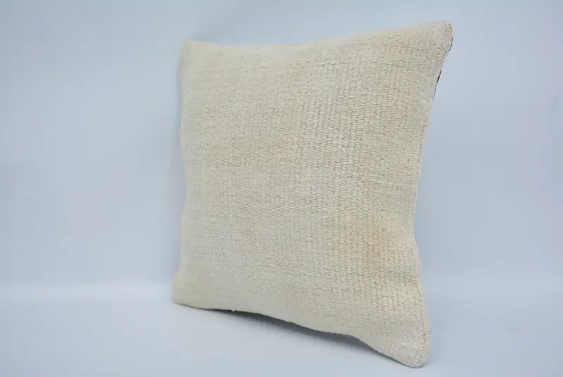 Rustic Pillow Case, Kilim Cushion Sham, Pillow Sham, Couch Pillow Sham, 12x12 White Pillow Sham, Gift Pillow, Pillow for Couch - 4
