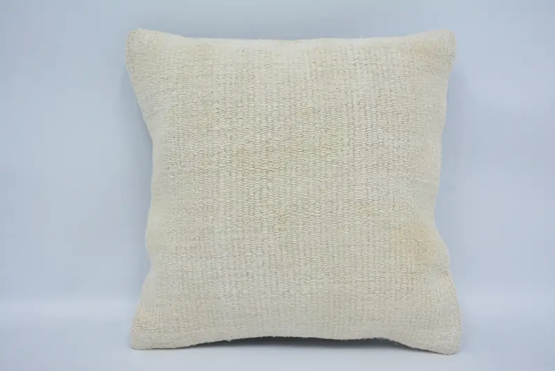 Rustic Pillow Case, Kilim Cushion Sham, Pillow Sham, Couch Pillow Sham, 12x12 White Pillow Sham, Gift Pillow, Pillow for Couch - 1