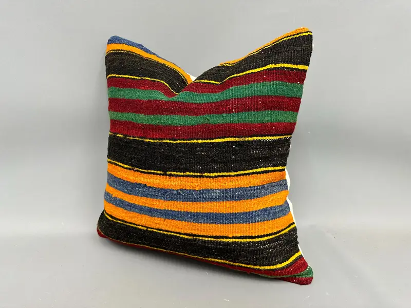 Boho Pillow, 20x20 Green Cushion, Cushion, Antique Pillows, Ethnic Pillow Cover Pillow, Luxury Pillow Sham, Tribal Pillow Sham, Home Decor Pillow - 3
