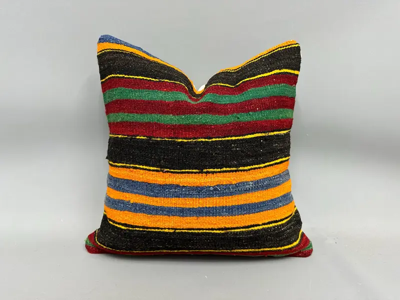 Boho Pillow, 20x20 Green Cushion, Cushion, Antique Pillows, Ethnic Pillow Cover Pillow, Luxury Pillow Sham, Tribal Pillow Sham, Home Decor Pillow - 1