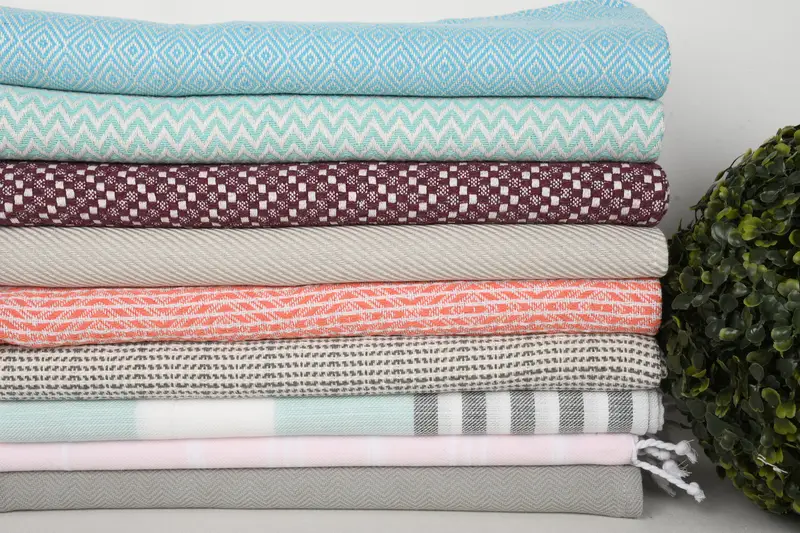 Engagement Gift, Beach Bachelorette Party Decorations, Turkish Hand Towel, Bathroom Towels, 40x20 Cotton Set of 10 Towel, Monogrammed Hand Towel - 3