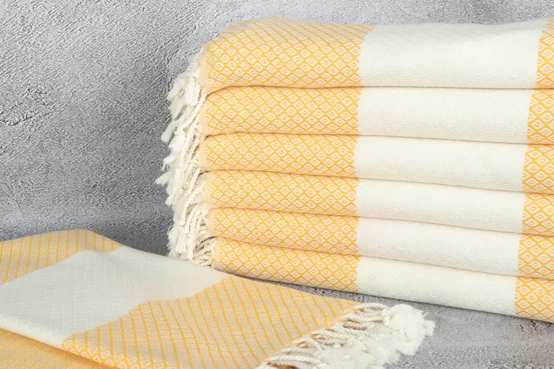 Hammam towel, Custom Name Towel, Custom Gifts, Bath towel, 70x36 Linen Diamond Towel, Bridesmaid Gift, Soft and absorbent Turkish towel, Pool Towels - 2