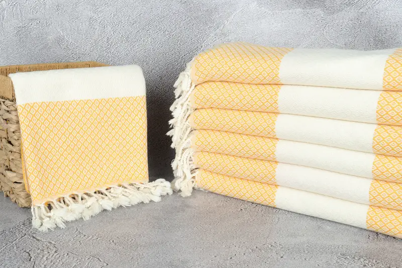 Hammam towel, Custom Name Towel, Custom Gifts, Bath towel, 70x36 Linen Diamond Towel, Bridesmaid Gift, Soft and absorbent Turkish towel, Pool Towels - 3