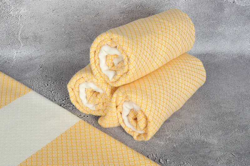 Hammam towel, Custom Name Towel, Custom Gifts, Bath towel, 70x36 Linen Diamond Towel, Bridesmaid Gift, Soft and absorbent Turkish towel, Pool Towels - 8