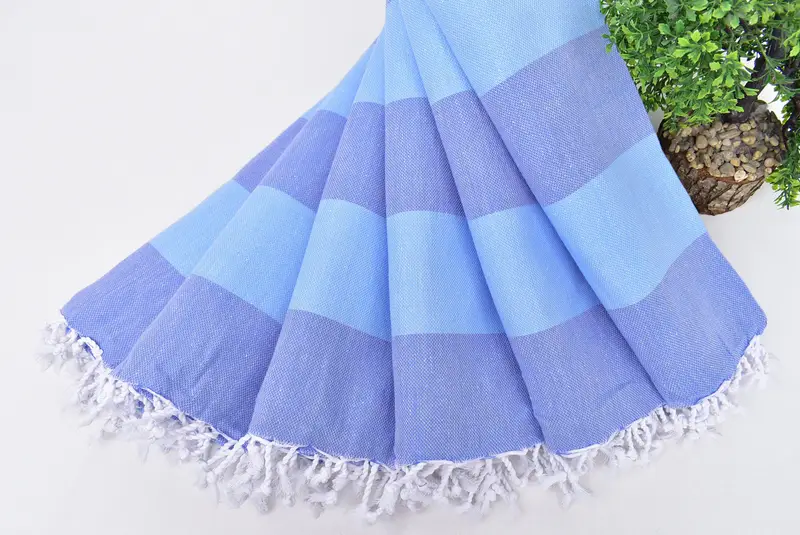 Decorative Towel, Beach Towel Gift, Embroidery Towels, 70x40 Cotton Striped Towel, Turkish hand towel, Custom Wedding Gifts, Friends Beach Towel - 4
