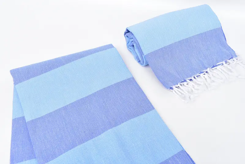 Decorative Towel, Beach Towel Gift, Embroidery Towels, 70x40 Cotton Striped Towel, Turkish hand towel, Custom Wedding Gifts, Friends Beach Towel - 7