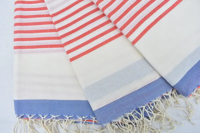 Sand-resistant towel, 70x40 Cotton Striped Towel, Turkish towel, Quick-dry peshtemal, Spa Towel, Bachelorette Beach Towel, Personalized Gift For Him - 6
