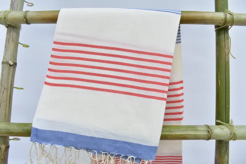 Sand-resistant towel, 70x40 Cotton Striped Towel, Turkish towel, Quick-dry peshtemal, Spa Towel, Bachelorette Beach Towel, Personalized Gift For Him - 7