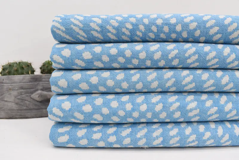 Boyfriend Christmas Gift, 68x36 Cotton Patterned Towel, Luxury towel, Turkish towel, Bachelorette Gifts, Personalized Bridesmaid Beach Towel - 2