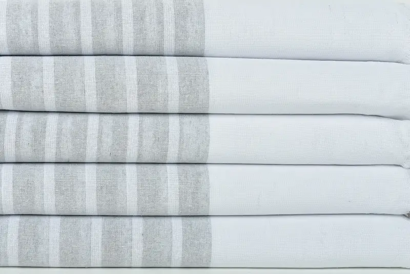 Turkish towel, 70x40 Cotton Striped Towel, Quick-Dry Beach Towel, Valentines Day Gift For Her, Bridal Shower Favors, Wedding Gift For Bride - 2