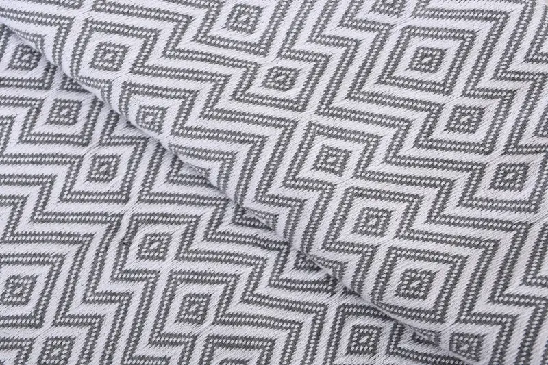 Spa Gift, Personalized Turkish Towel, 64x64 Cotton Round  Diamond Towel, Personalized Gift, Bridesmaid Gift, Holiday Towel, Girls Weekend Favors - 3