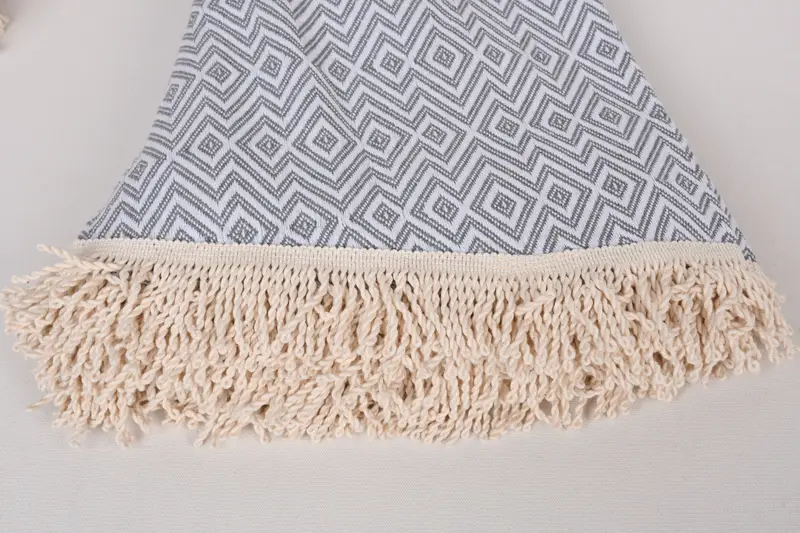 Spa Gift, Personalized Turkish Towel, 64x64 Cotton Round  Diamond Towel, Personalized Gift, Bridesmaid Gift, Holiday Towel, Girls Weekend Favors - 1