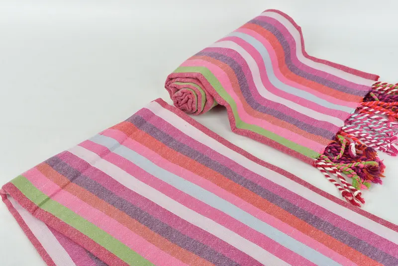 Bachelorette Party Gifts, 70x36 Cotton Striped Towel, Bridesmaid Towel, Bachelorette Party Gifts Bridesmaids, Embroidered Towel, Wedding For Favor - 7