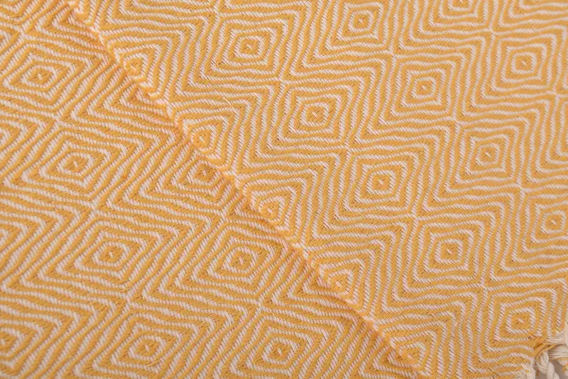 Christmas Gift, Personalized Dish Towel, Kitchen Towel, Handmade Gift, 36x18 Cotton Zigzag Diamond Towel, Personalized Gift, Bulk Order Towel - 5