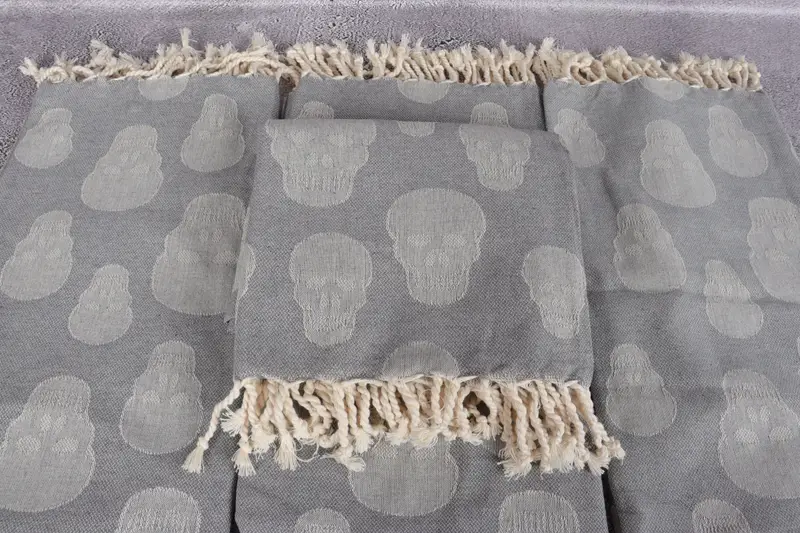 Gift For Coworker, Personalized Turkish Towel, Beach Bachelorette Party Decorations, Embroidered Towel, Beach Wedding Favor, Wedding Gifts Towel - 4