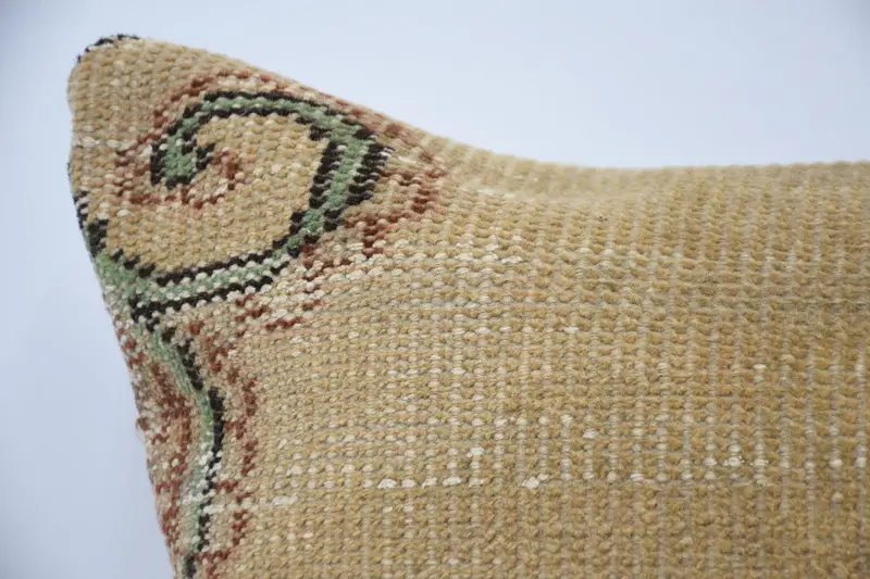 Interior Designer Pillow, Home Decor Pillow, Cushion Cover, 20x28 Beige Cushion, Customized Pillow, Kilim Pillow, Ottoman Cushion - 2