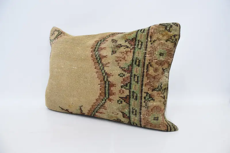Interior Designer Pillow, Home Decor Pillow, Cushion Cover, 20x28 Beige Cushion, Customized Pillow, Kilim Pillow, Ottoman Cushion - 4